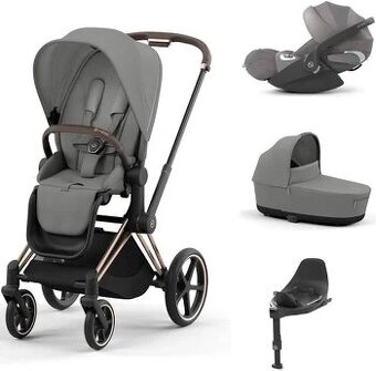 Cybex Priam - Set - Sedačka, Vanička, Vajíčko, Báza