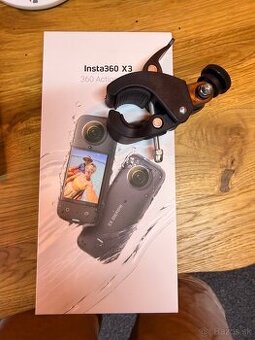 Predám kameru Insta360 X3 – stav ako nová
