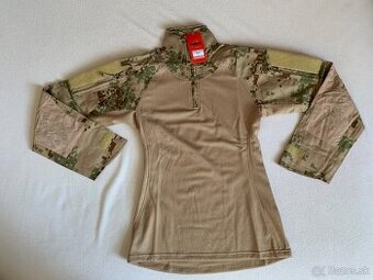 Taktické tričko combat púštne vzor digital