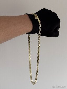 Zlata retiazka anker pilka 14k 585/1000 167g