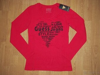 Guess dámske tričko červene