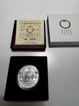 Strieborna pamatna minca Schonbrunn