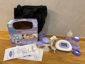 Lansinoh 2v1 - elektrická odsávačka + darček
