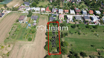 Na predaj veľký stavebný pozemok pre 1–4 rodinné domy – Veľk