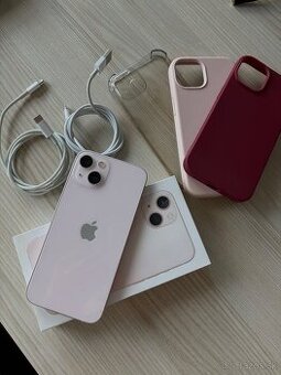 Apple iPhone 13 128GB Pink-originál balenie+príslušenstvo