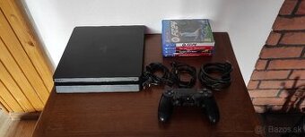 Predám ps4 slim+hry