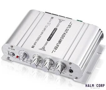 Zosilňovač 2x40W, s adaptérom