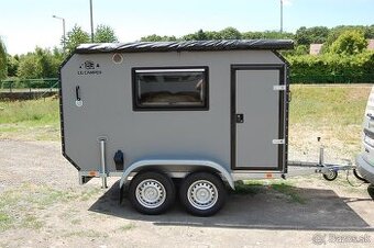 Minikaravan + plachtový altán