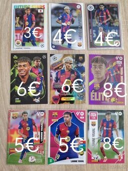 Lamine Yamal - futbalové karty