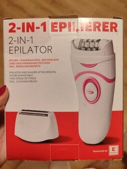 Epilátor 2v1, holiaci strojček