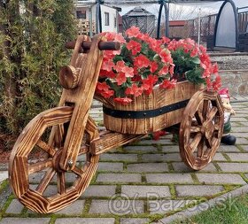 záhradný vozík trojkolka - 1