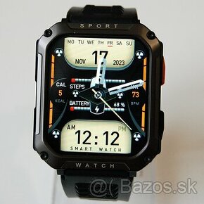 FOBASE T8 Pro športové smart hodinky bluetooth telefón IP67 - 1
