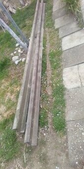 Koľajnica 3m. Dve koľajnice