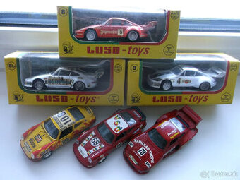 mix PORSCHE v 1:43 od SOLIDO,POLITOYS M a LUSO
