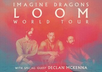 2x vstupenka na sedenie: Imagine Dragons Praha 09.06.2025