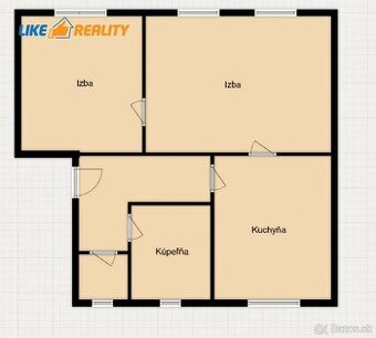 Tehový 2 izbový byt s vlastnou záhradkou Lipovec