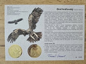 Orol kráľovský - Pamätný list