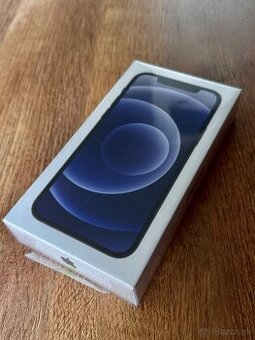 Predám iPhone 12 – 128GB, Black – Úplne nový, nerozbalený