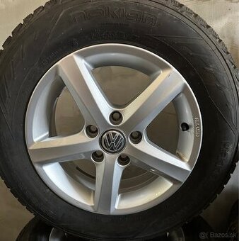 5x112 R15 6J ET43 Volkswagen + 195/65 R15 zimné