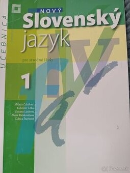 Učebnica slovenského jazyka 1 (pre stredné školy) - 1
