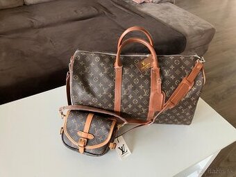 Louis Vuitton - set - cestovná taška & kabelka