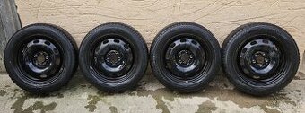 6Jx15 ET38 Oceľové disky + Zimné pneumatiky  185/60 R15 84T