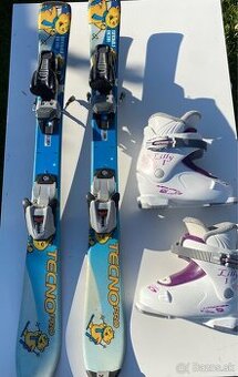 TECNO PRO Snowli Bear detske lyze a Dallbello Lilly 1