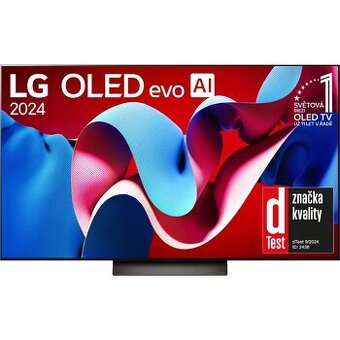 TV 55" LG OLED55C44 OLED evoTV, 139cm, Procesor 9 4K Gen7 A