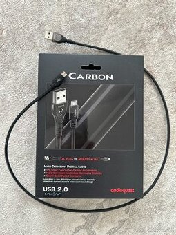 Audioquest Carbon USB A na Micro 0.75m