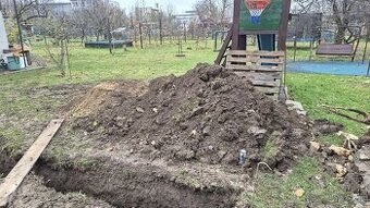 Darujem zeminu za odvoz