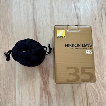 Predám Nikon AF-S DX Nikkor 35mm f/1.8G