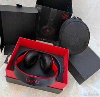 Slúchadlá Beats Solo3 Wireless - vyvzdorované čierno/červené - 1