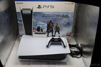 PS5 FAT Disk + God of War Ragnarök (kód nezotretý)