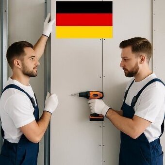 PRACA OBKLADAC (AJ PARTIE) NEMECKO