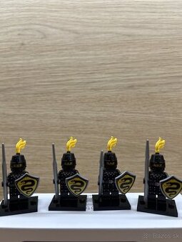 Lego Castle minifigúrky Čierny rytier