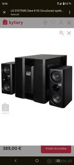 2.1 system Subwoofer a 2x satelite LD system