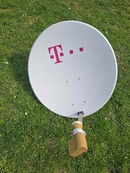 Satelitná parabola + Quad LNB DIOM (4 výstupy)