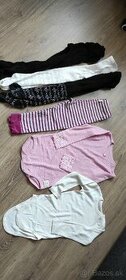 Dievčatko 4-6 r. Šaty, pančuchy, vlnené body a nohavice