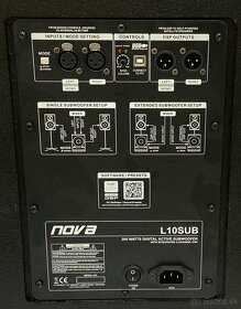 Rezervovane Nova acoustic L10 sub modul