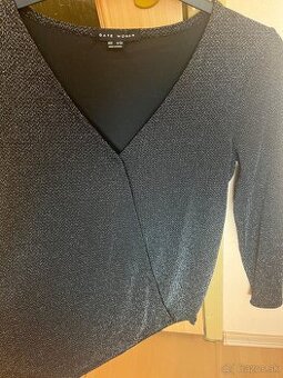 top čierno-strieborný vel. 38/40