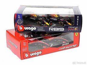 Dvojset F1 FERRARI a RED BULL 1:43 Bburago