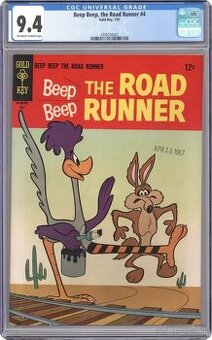 Komiks Beep Beep the Road Runner (1967 Gold Key) #,4 CGC 9.4