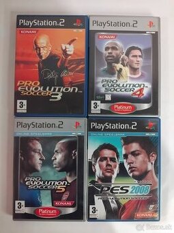 4 hier na Sony PlayStation 2 - Pro Evolution Soccer séria