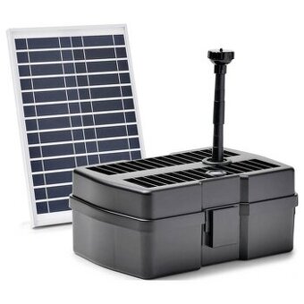 Jazierkova filtracia, fontana, solarna filtracia
