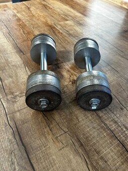 jednorucky na cvicenie 18kg