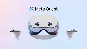 Meta Quest 3 – Virtuální realita (ÚPLNĚ NOVÝ, ZÁRUKA)