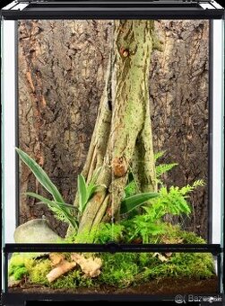 Terarium 45x45x60 vyborný stav