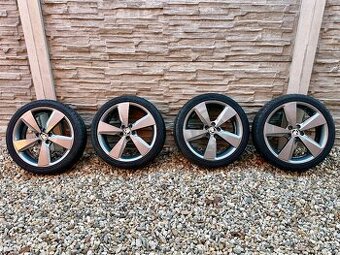 Komplet sadu alu na Škoda,Vw,Seat,Audi - 5x100  215/40 R17..