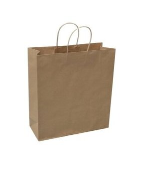 Papierové tašky hnedé 300x120x400