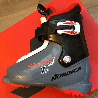 detské lyžiarky Nordica veľkosť 18.5
